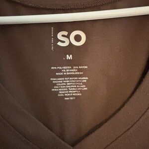 SO Women's Short Sleeve Tee - Brown